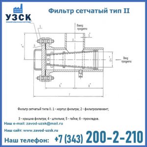 Фильтр сетчатый ФС по Т-ММ-11-2003 в Орехово-Зуево