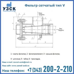 Фильтр сетчатый ФС по Т-ММ-11-2003 в Орехово-Зуево