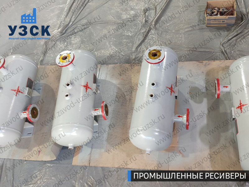 фотография емкостных ресиверов газа Орехово-Зуево